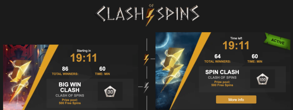 Clash of Spins